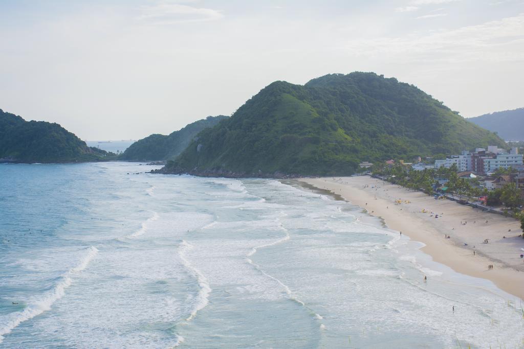 Strand Hotel Guaruja Frente Mar Экстерьер фото